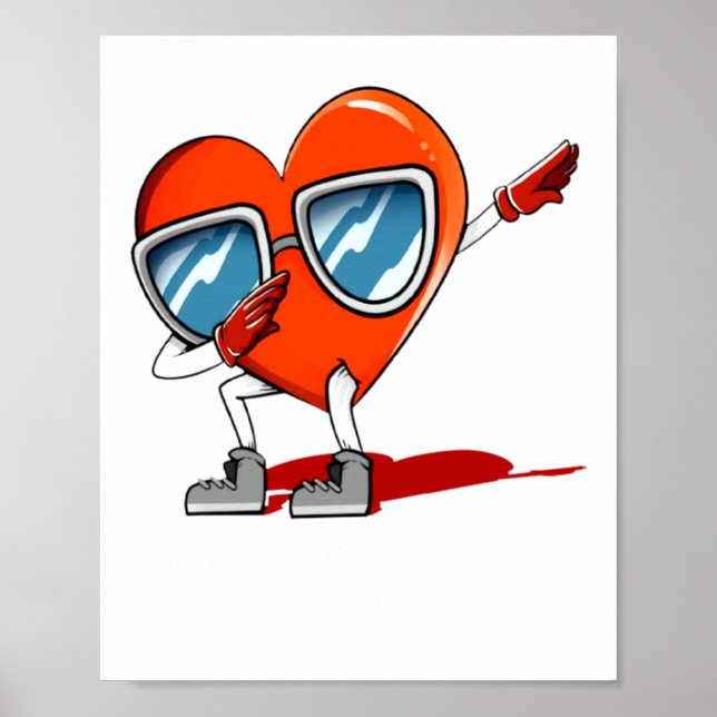 Mr Right Valentines Day Humor Matching Couples 1  Poster (Vorne)