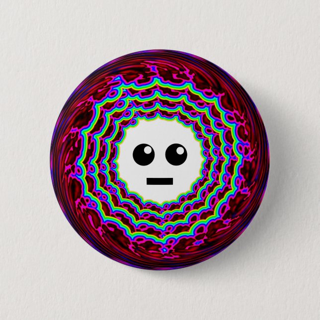 Mr. Robot Face.. Button (Vorderseite)