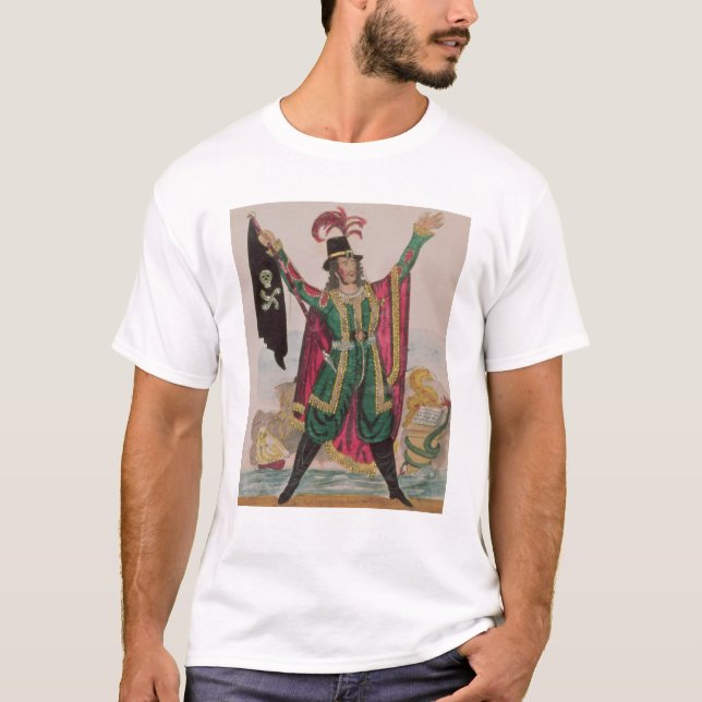 Mr.T.P.Cooke in der Rolle des Fliegenden T-Shirt (Vorderseite)
