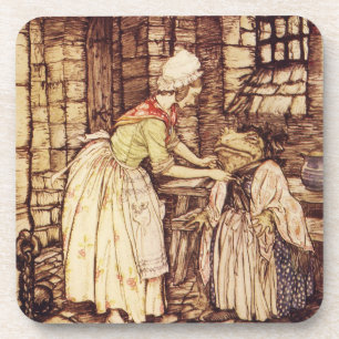 Mr Toad verkleidet sich von Arthur Rackham Getränkeuntersetzer