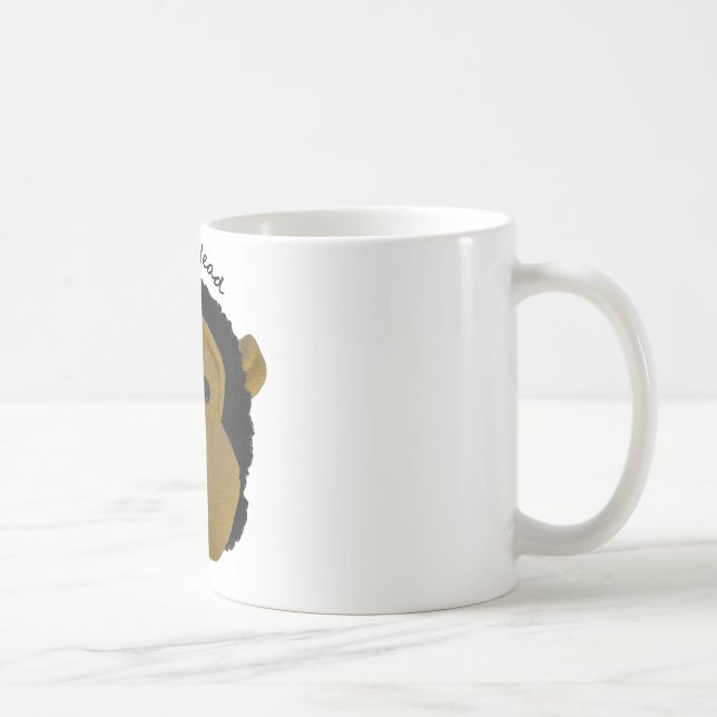 Mr. Trouble. Humorvolle Tasse entwerfen. (Rechts)