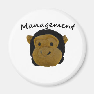 Mr. Trouble. Management-Abzeichen Magnet