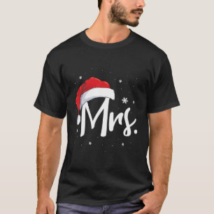 Mr. und Mrs. Christmas Santa Claus, die zu ihren g T-Shirt