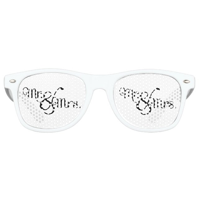 Mr. und Mrs. Classy Black Sonnenbrille (Vorderseite)