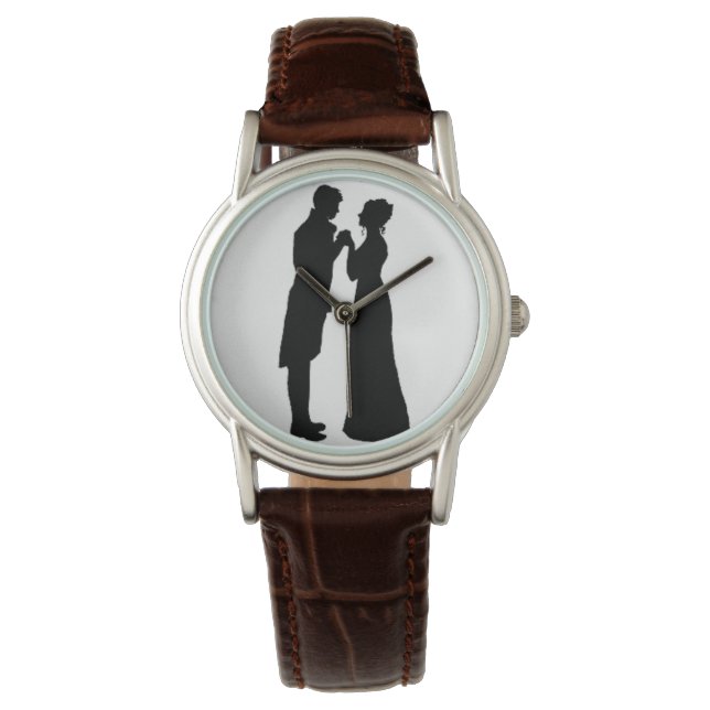 Mr. und Mrs. Darcy watch Armbanduhr (Vorderseite)