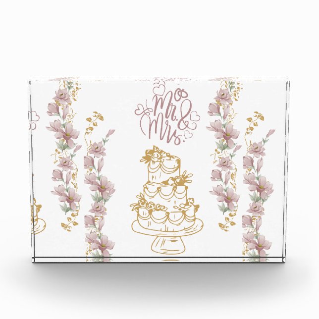 mr und mrs fotoblock (Vorderseite)