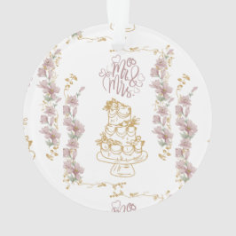 mr und mrs ornament