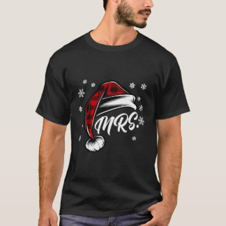 Mr. und Mrs. Santa Claus Weihnachtspaare stimmen ü T-Shirt