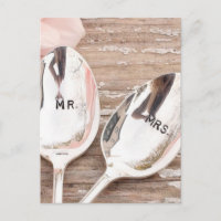 Mr. und Mrs. Wedding feiern Design