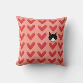 Mr. Valentine the Cat Kissen
