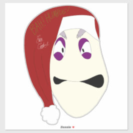 Mr. Williams Bah Humbug xmas Aufkleber