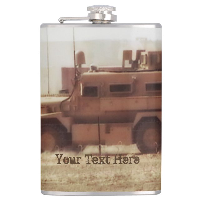 MRAP 8 oz Flask Flachmann (Vorderseite)