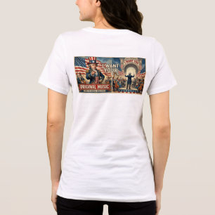 MrBeats als Onkel Sam Tri-Blend Shirt