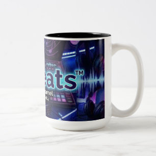MrBeats KOSTENLOSE Original-Musik-Sharing-Tasse! Zweifarbige Tasse