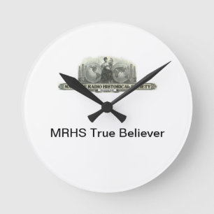 MRHS richten Gläubiger-Uhr aus Runde Wanduhr