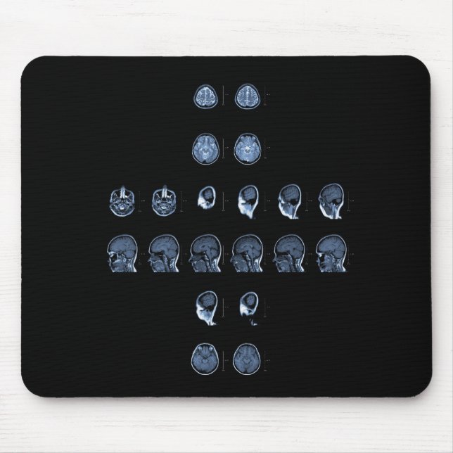 MRI Kreuz Mousepad (Vorne)