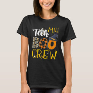MRI Tech Leopard MRT Technologe Halloween Costum T-Shirt