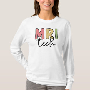 MRI Tech MRT Technologe Radiologie Technologin T-Shirt