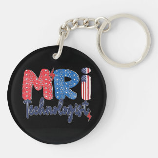 MRI Technologist Acrylic Keychain, Double Sided