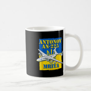 Mriya Antonow An-225 Ukraine Flugzeug Ukrainische  Kaffeetasse