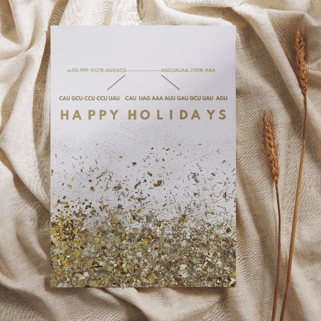 mRNA Biologie - Feiertage Feiertagskarte (Von Creator hochgeladen)