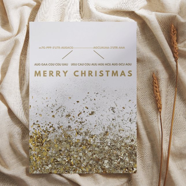 mRNA Biologie frohe Weihnachten (Von Creator hochgeladen)