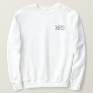 MRS: besticktes Sweatshirt