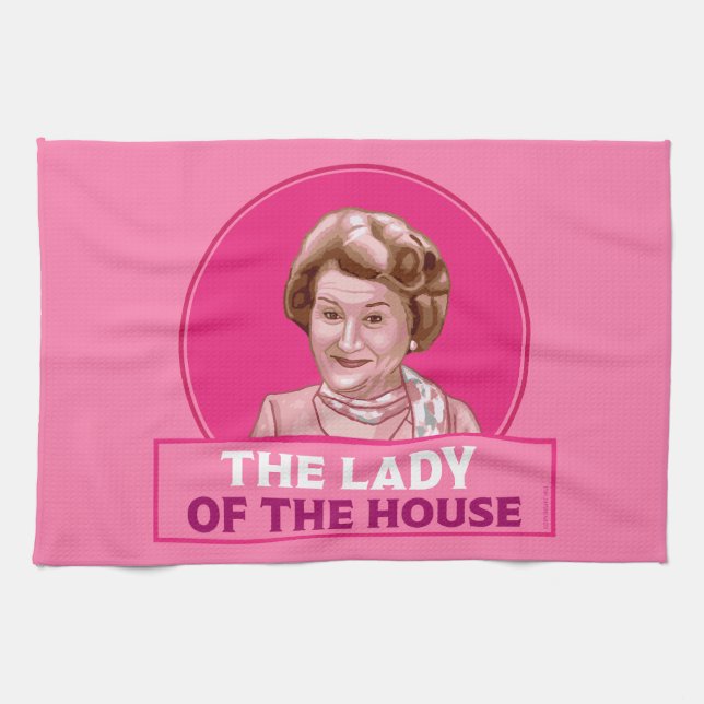 Mrs Bucket - Schickimicki Geschirrtuch (Horizontal)