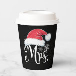 Mrs Claus Paples Matching Christmas Pajamas Santa Pappbecher<br><div class="desc">Mrs Claus Paples Matching Christmas Pajamas Santa</div>