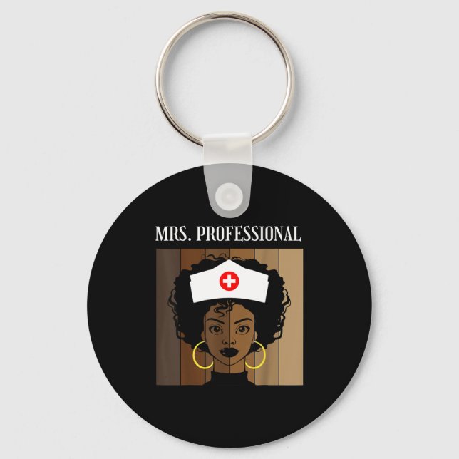 Mrs Professional Nursing Degree Nurse Profession B Schlüsselanhänger (Vorderseite)