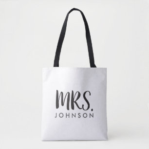 Mrs. überall auf Custom Print Bag Tasche