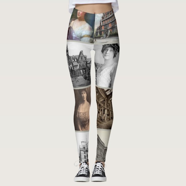 Mrs. Vanderbilt Gilded Age Legacy Leggings👑🏛️ Leggings (Vorderseite)
