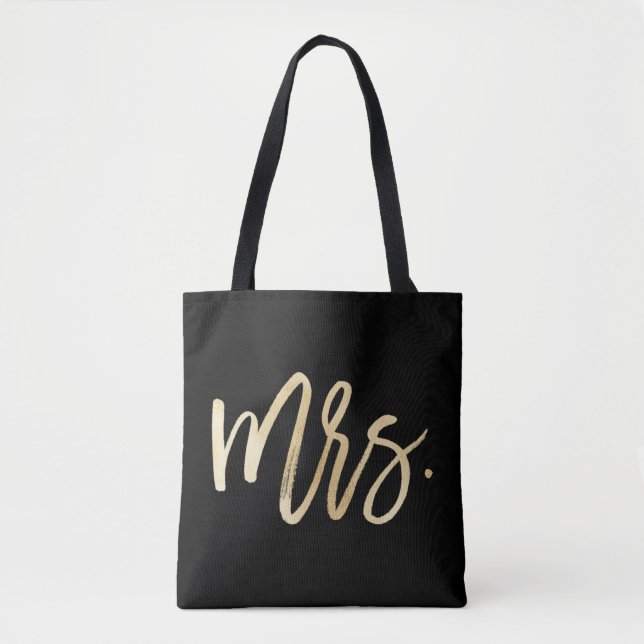 Mrs. Wedding Tasche (Vorderseite)