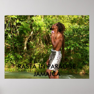 mrsjamrock-p@sbcglobal.net 025, RASTA IN PARADI... Poster