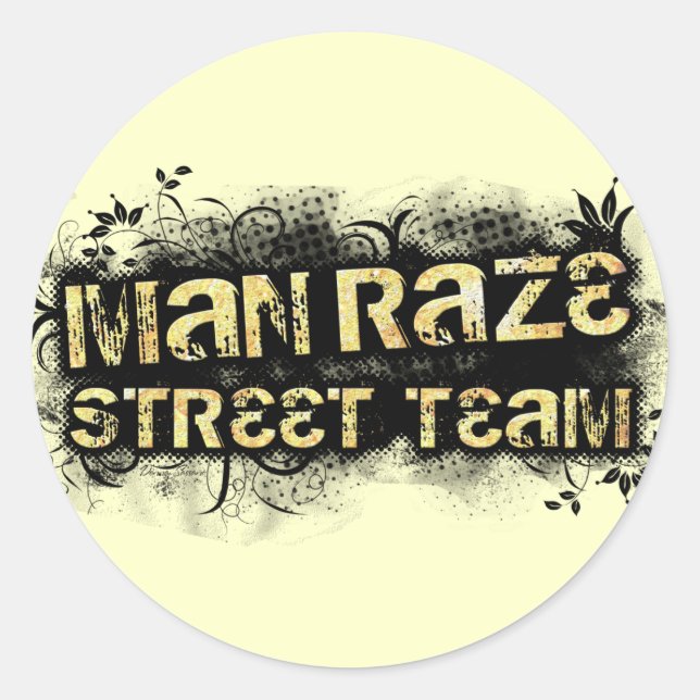 MRST-Gelber Aufkleber (Vorderseite)