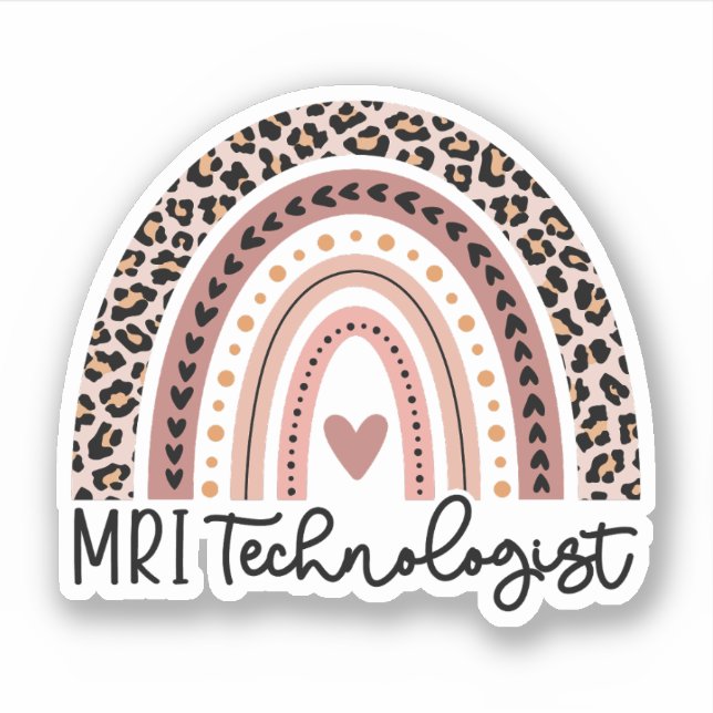 MRT Technologe, MRI Tech Gift, Geschenk für MRT Te Aufkleber (Vorderseite)