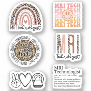 MRT-Technologe, Radiologie-Geschenke, MRT Tech Pac Aufkleber