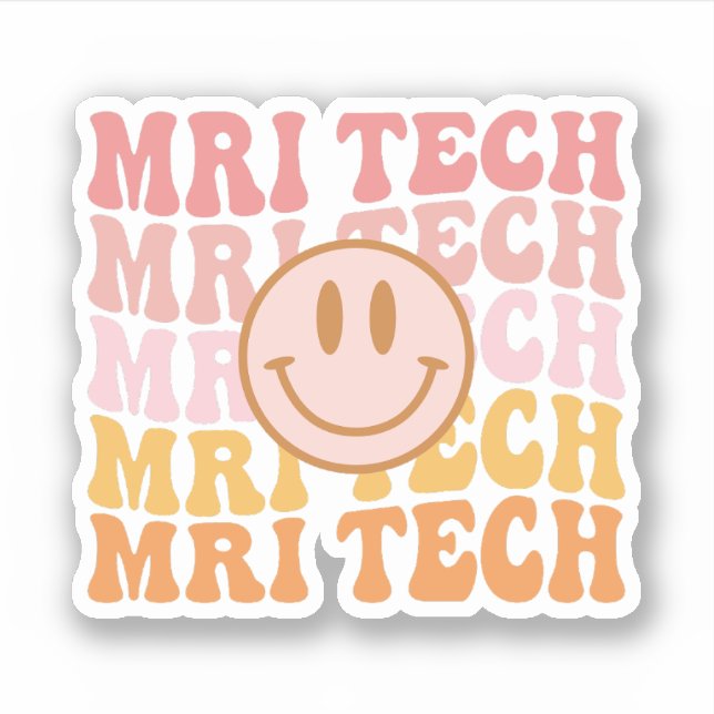 MRT-Technologe, Radiologie-Geschenke, Xray Tech Aufkleber (Vorderseite)
