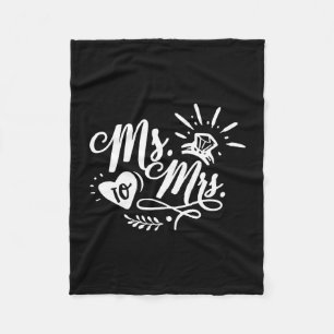 Ms auf mrs performance  fleecedecke
