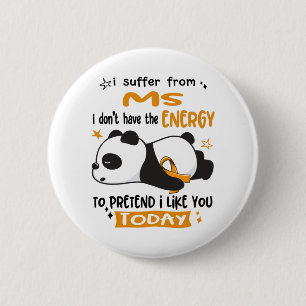MS Awareness Montag Ribbon Geschenke Button