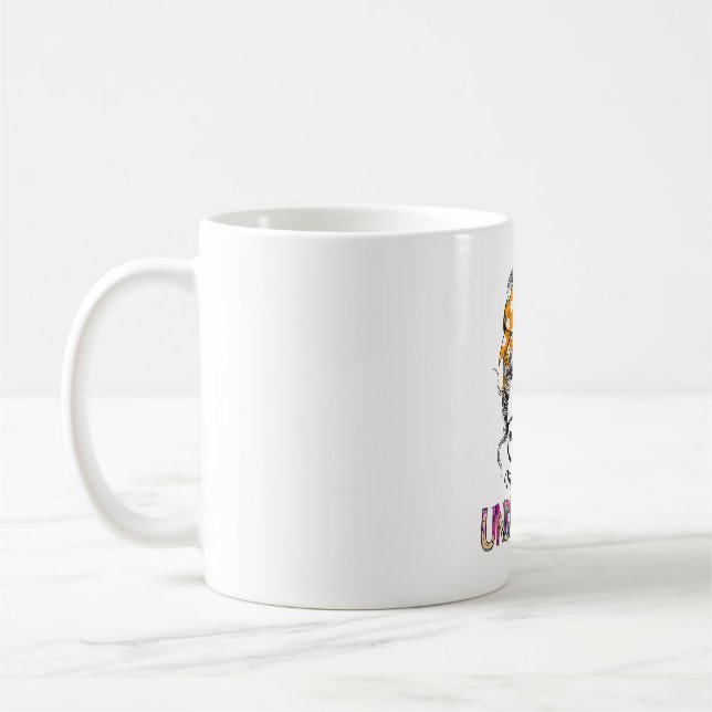 MS Awareness Ribbon Support Geschenke Kaffeetasse (Links)