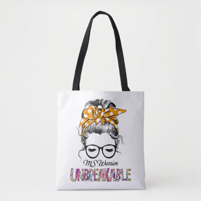 MS Awareness Ribbon Support Geschenke Tasche (Vorderseite)