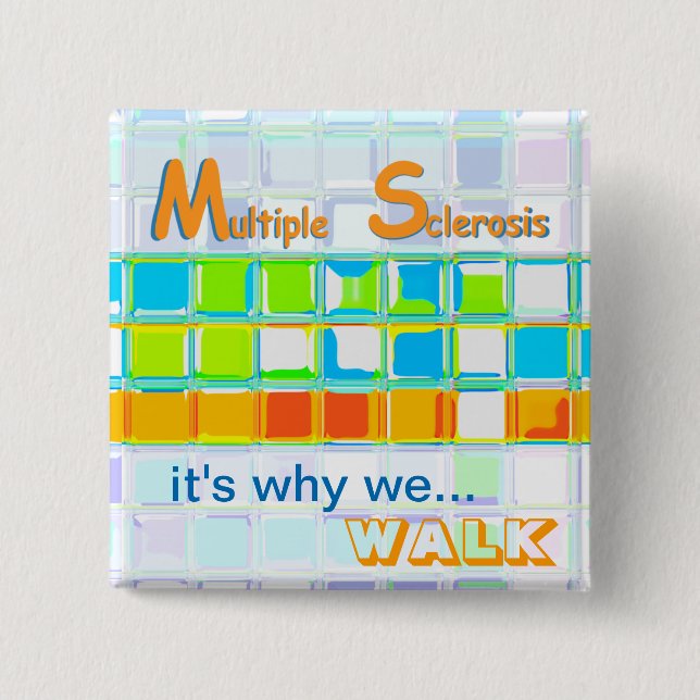 MS Awareness Team Button ~ Benutzerdefinierte Scha (Vorderseite)