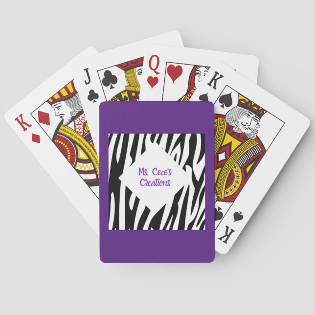 Ms. Cece's Creations Playing Cards Spielkarten (Rückseite)