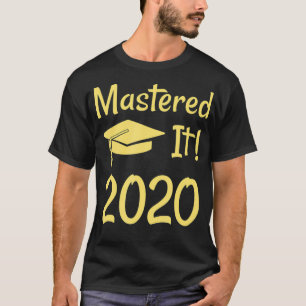MS Master-Abschluss lustiges Geschenk T-Shirt