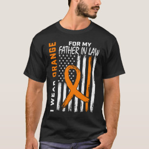 MS Orange Schwiegervater Multiple Sklerose Bewusst T-Shirt