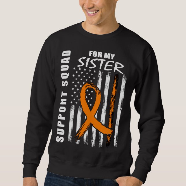 MS-Schwester Multiple Sklerose-Bewusstsein USA-Fla Sweatshirt (Vorderseite)