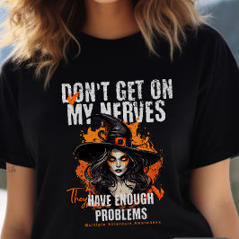 MS Shirt, sarkastischer Hexenmeister, T - Shirt