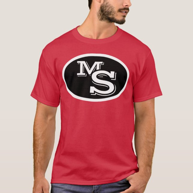 Ms sports vintage T-Shirt (Vorderseite)