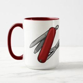 M's Swiss Style Multitool Knife Mug for Dads